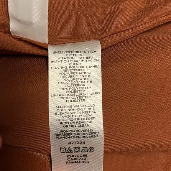 Loft Leather Skirt - Picture 8 of 9